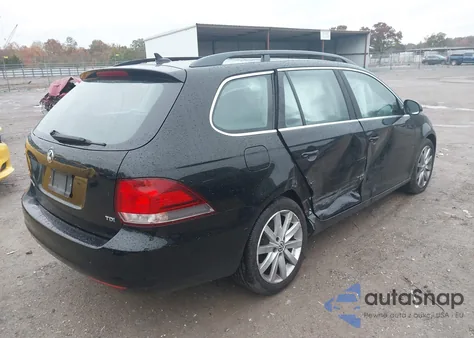 2012 Volkswagen Jetta Sportwagen 2.0L Tdi из США, поврежденный, VIN 3VWPL7AJ5CM692440